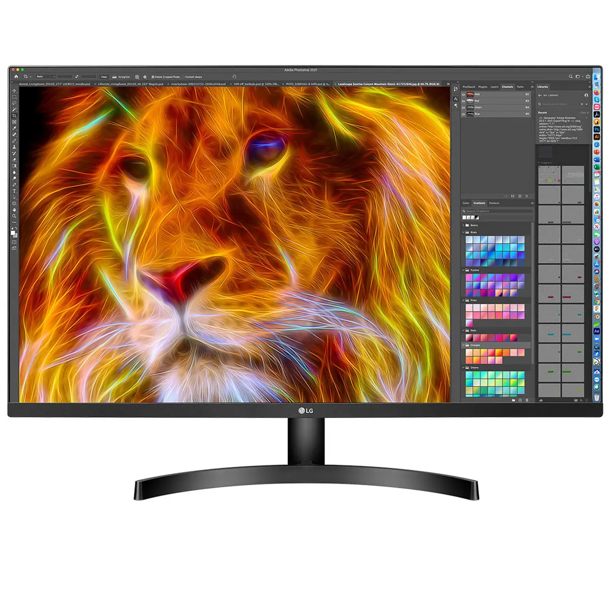LG 32BN50U-B 31.5" 16:9 4K UHD HDR10 VA Monitor, Built-In-Speakers, TAA Compliant
