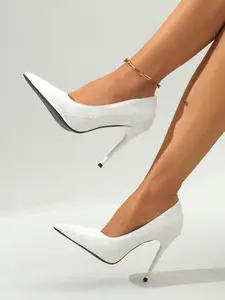 Elegant Pointed Toe High Heels, Stylish 6-8cm Ultra-Slim Stiletto, Perfect Leg Shape, Classic Design for All, Stand Out in Style