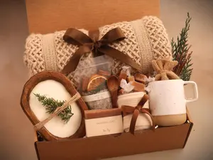 NEW Thank You Gift Box For Women, Gift Box For Her, Hygge Gift Box, Employee Appreciation Gift, Birthday Gift Basket For Mom, Friend, Corporate Gifting