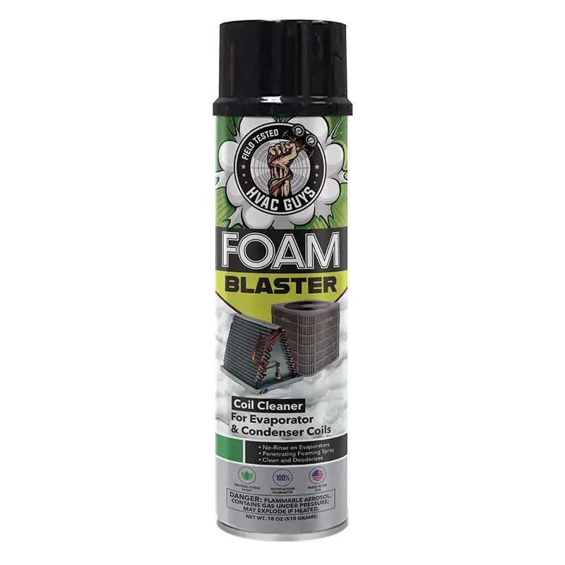 Leak Saver HVAC Guys Foam Blaster | For HVAC Coil & Evaporator Maintenance | Foaming Coil Cleaner | Helps Loosen Buildup, Odor Control, Supports Efficient Cleaning