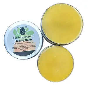 Sea Moss Neem Balm Sensitive Skin Dry Skin Hydrate Moisturizer Organic Skincare Moisturizing