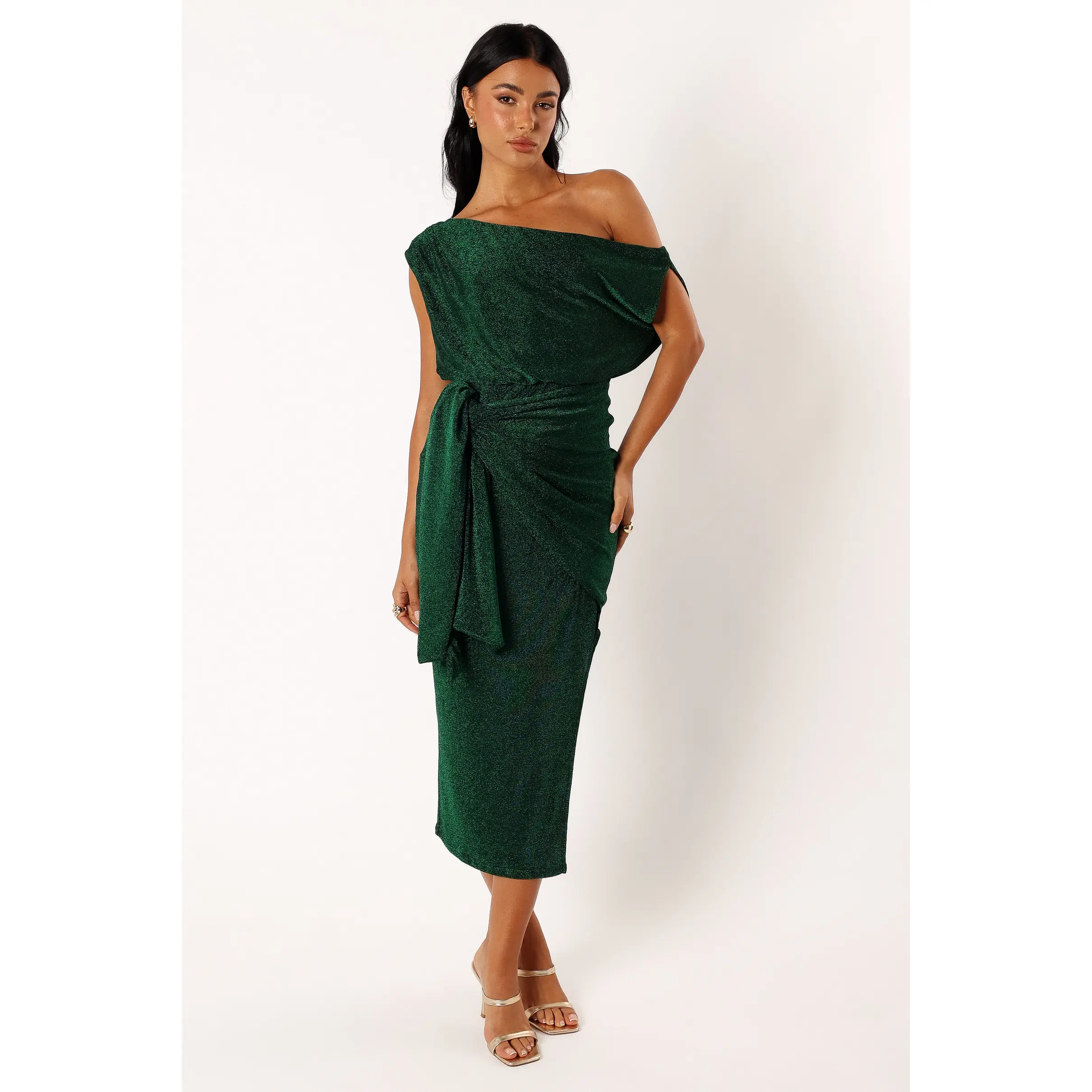 tulle off the shoulder prom dress Off the Shoulder Ruffle Red Layered Tulle Prom Dress with Slit –  FancyVestido