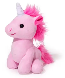 Plush Unicorn Stuffed Animal 7.5" - Pink