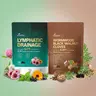 [VIVONU PREMIUM 1+1 SERIES] DOUBLE DETOX SYSTEM BUNDLE | Black Walnut + Lymphatic Support | Contains black walnut burdock purple daisy dandelion wormwood and pumpkin seeds | Supports metabolism and the immune system