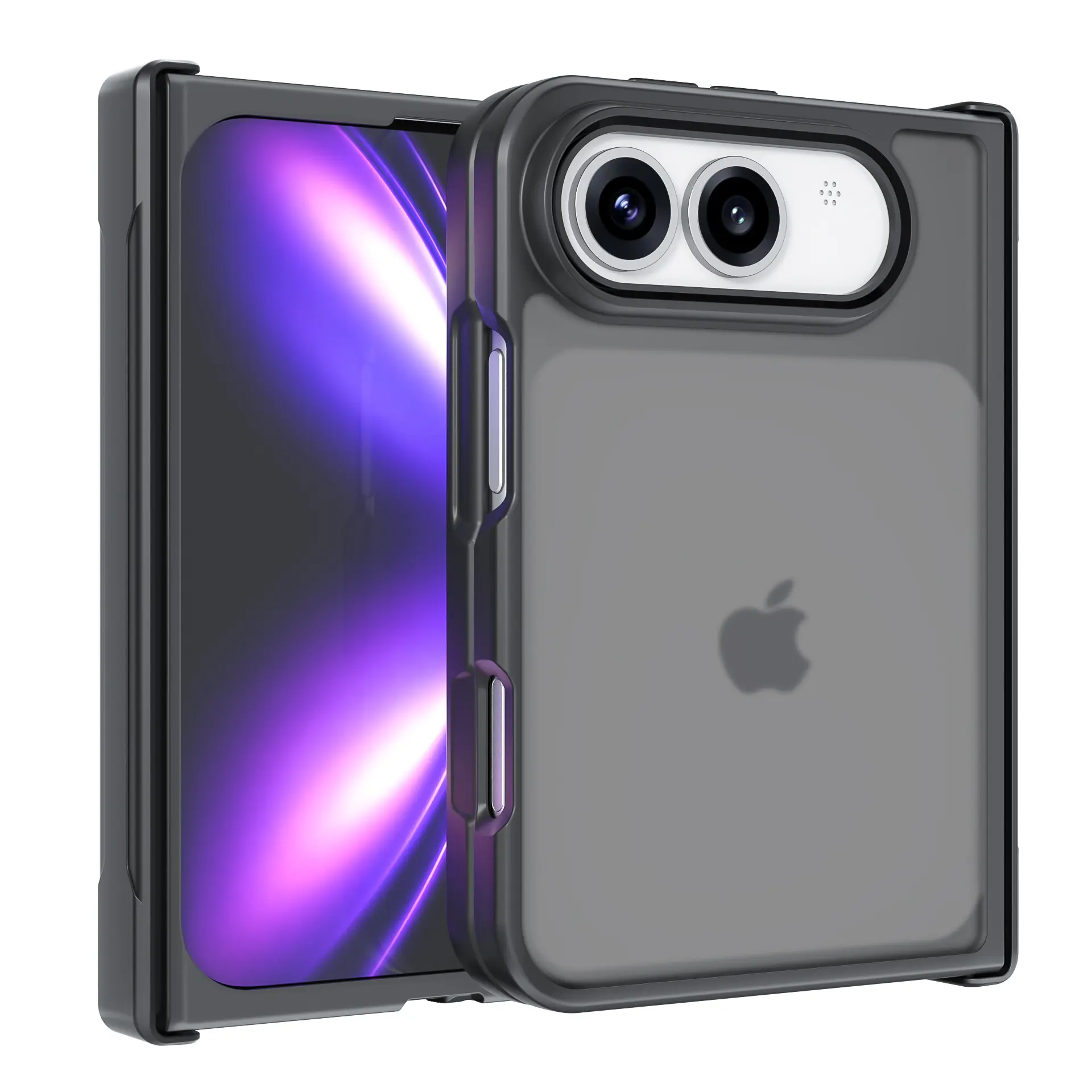 Full wrap hinge protection foldable phone case, detachable front frame magnetic case that supports wireless charging Cover Custom