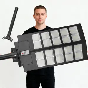 4200W Solar Street Light Outdoor 3 Modes LED Motion Sensor Security Wall Lamp for Garden Yard Porch Decor IP65 Waterproof Remote Control Solar Powered Wall Light