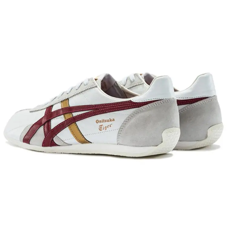 Onitsuka Tiger Runspark Retro Low-Top Sports Shoes - Men's & Women's 1970s Track Revival Footwear, Synthetic Leather Athletic Trainer for Runners, Comfort Design