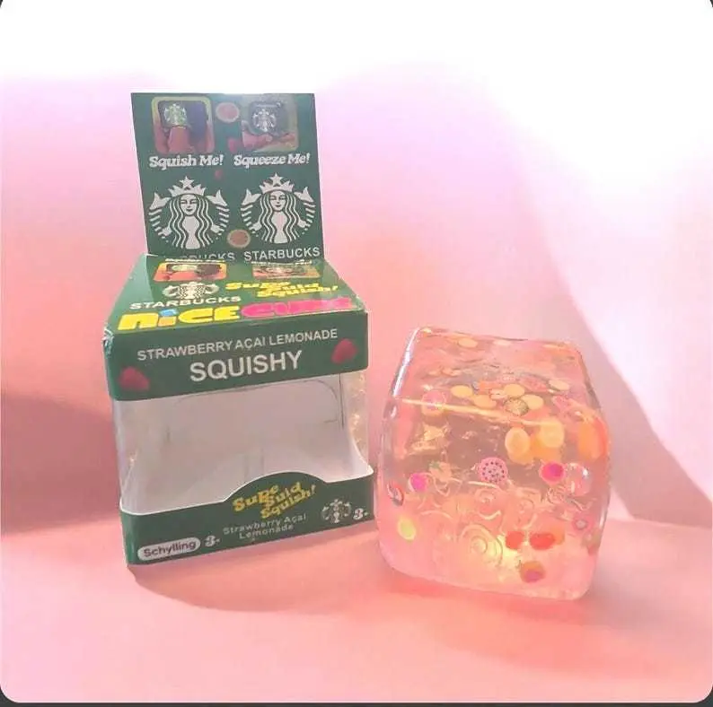Strawberry Açaí Lemonade Squishy – Sugar Filled Slow Rise Sensory Toy