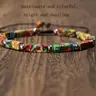 Handmade Natural Stone Beaded Bracelet, Adjustable Boho Multicolor Jewelry, Perfect Gift for Women & Men, Ideal for Valentine's Day, Stackable Bracelets, Adjustable Beaded Design, Stacked Design Bracelets