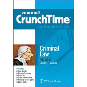 USED-Emanuel Crunchtime for Criminal Law by Emanuel, Steven L. (Paperback)
