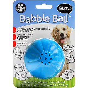 Pet Qwerks Talking Ball: Interactive Dog Toy Ball for Endless Fun and Engagement