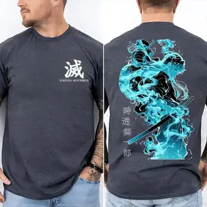 Muichiro Tokito Ver5 Shirt, Demon Slayer Shirt, Kimetsu No Yaiba Fan Gifts, Mist Hashira Tee, Unisex Short Sleeve Tee