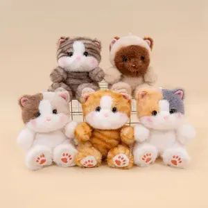 Cute Miniature Plush Cat Toy and Skin-Friendly, Non-Shedding, Car Interior Decor, Perfect Gift for Girlfriend, 13cm, Soft Stuffed Animals