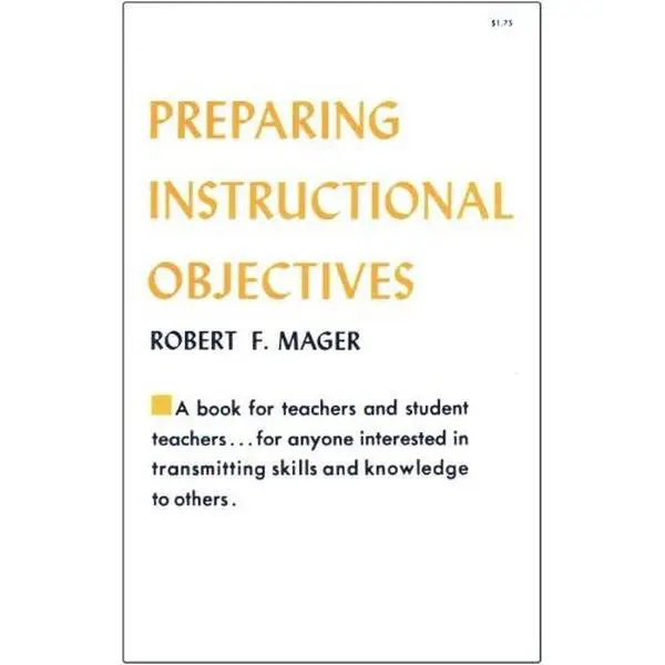 USED-Preparing Instructional Objectives by Robert F. Mager (Paperback)