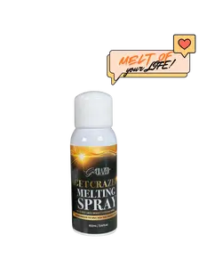 GetCrazedCo Melting Spray for Strong Hold and Glueless Installs - Haircare