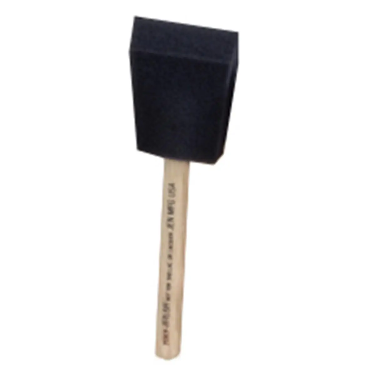 212 MAIN Disposable 2-In Round Head Poly Brush with Wood Handle, Easy-Apply Economical Automotive & Motorcycles Paint Care Tool, Brush Pack (2BX) for Car Owners
