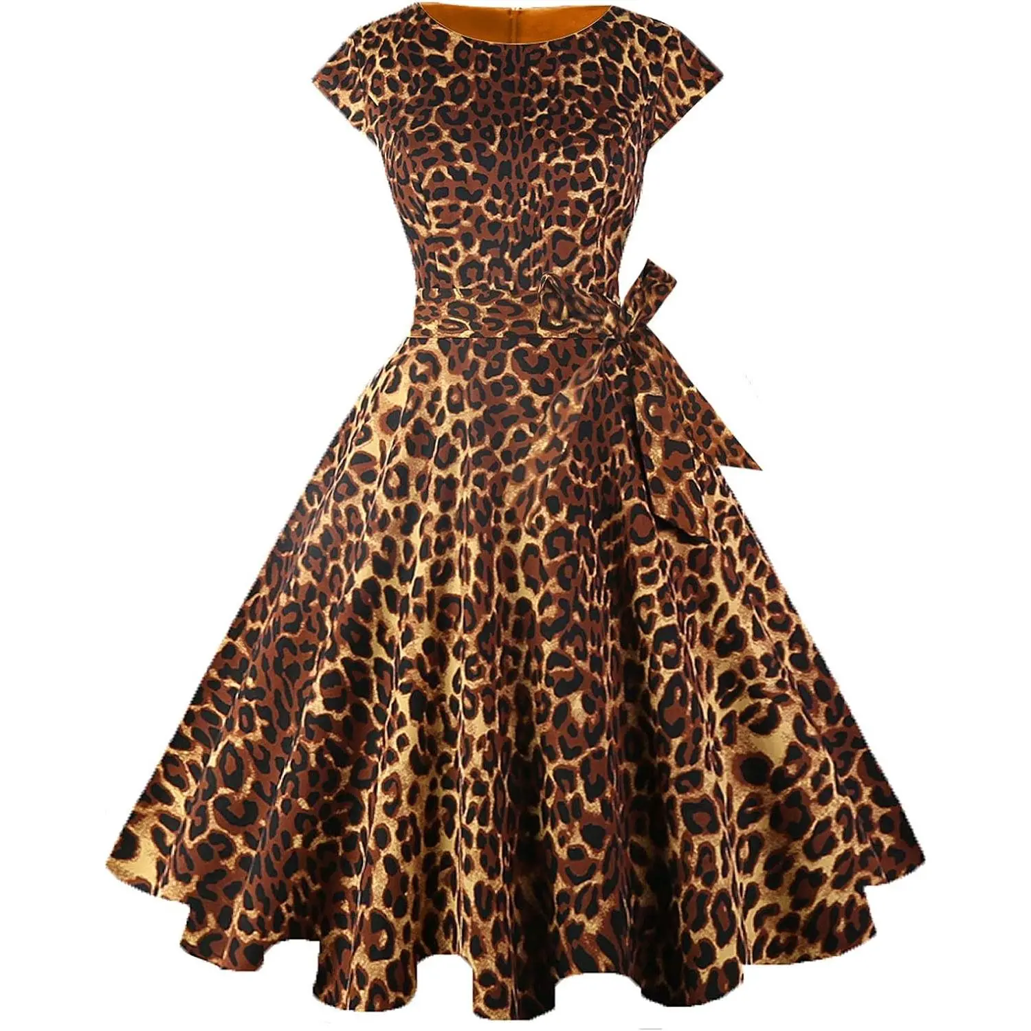 Women's Vintage 1950s Dress Cocktail Party Dress | Cap Sleeve Dress, Wedding Guest Dress, Homecoming Dress, Daily Work Dress, Halloween dress, Tea Party Dress, Date Night Dress