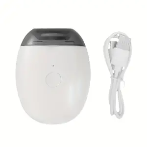 This Electric Nail Grinder Is Portable And Features an Automatic Nail Clipper. It'S User-Friendly, Charges Via USB, Has Three Adjustable Speeds, And Includes an LED Light for Visibility at Night. Say Farewell to Flying Nails