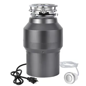 GARVEE Explore the GARVEE Garbage Disposal Series: 1/2 HP and 3/4 HP options with Air Switch, Continuous Feed, 14-Inch Power Cord, and powerful 380W to 560W motors for efficient food waste disposal in kitchen sinks.