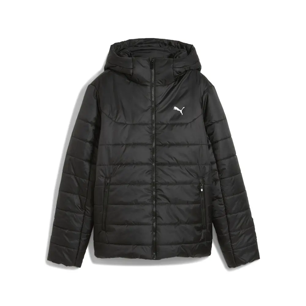 PUMA Womens Essentials Insulated Jacket Athletic Outerwear Casual - Black PUMA Womens Essentials Insulated Jacket Athletic Outerwear Casual - Black