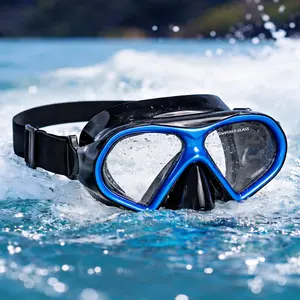 Aegend Diving Mask for Adult Youth - Professional Snorkel Mask Anti-Fog Anti-Leaking Goggles for Snorkeling, Diving, Swimming & Scuba Diving