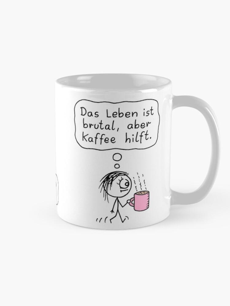 Coffee Cat Ceramic Mug, Cute Cat Lover Graphic Cup, Funny Kitten Drinkware, Unique Pet Lover Gift Idea