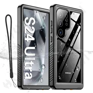 IP68 Shellbox Waterproof Case For Samsung Galaxy S25 S24 S23 S22 Ultra FE Metal Aluminum Swimming Phone Luxury Cover
