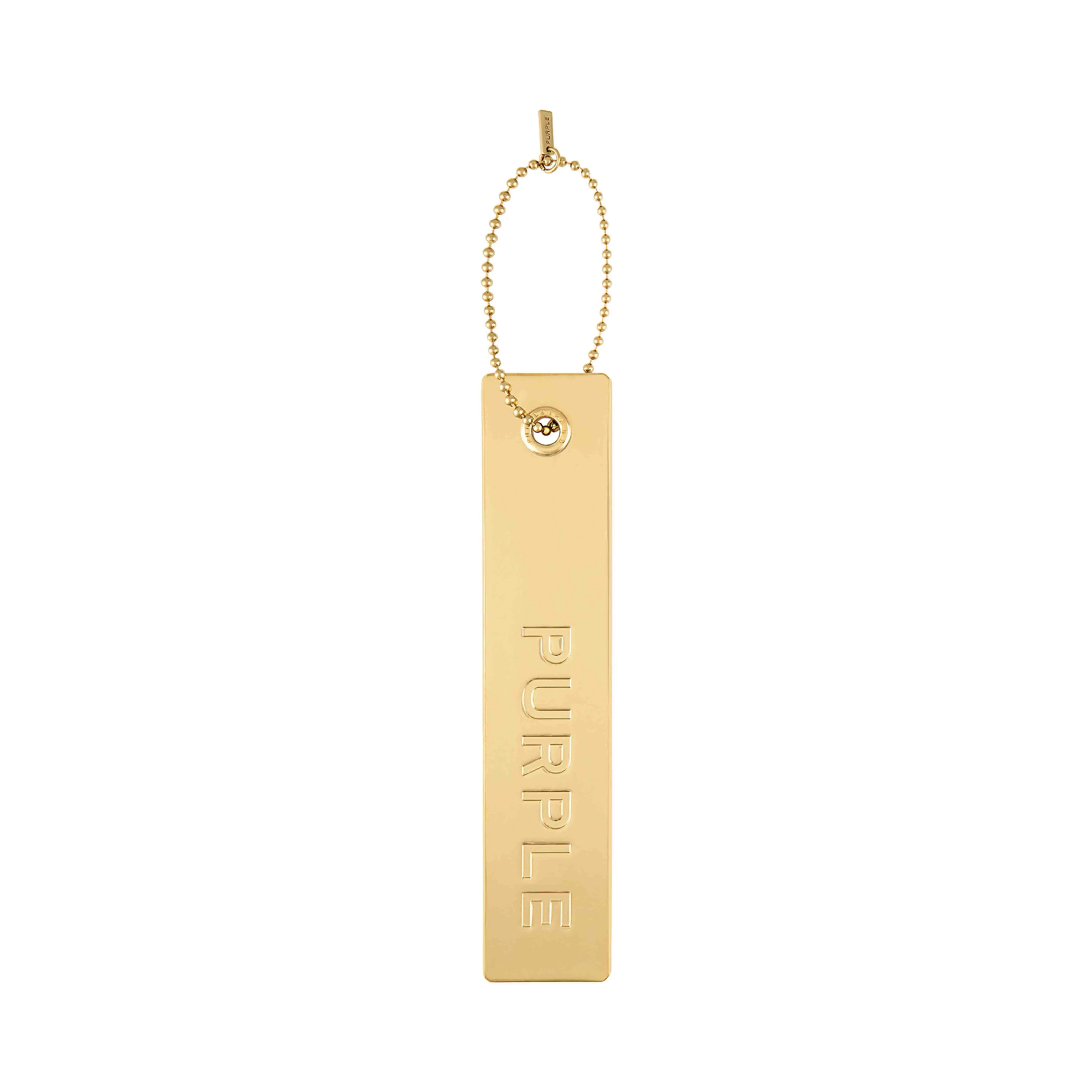 Metal Hang Tag - Gold Metal Hang Tag - Gold