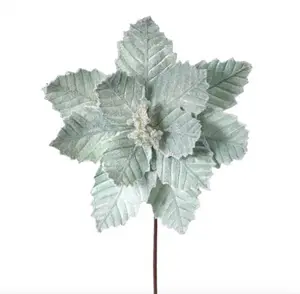 SUGARED POINSETTIA STEM