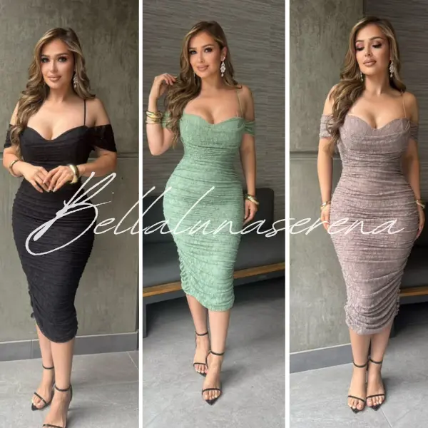 Frida Lace midi Dress