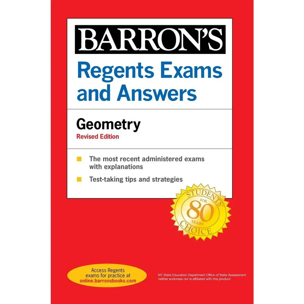 USED-Regents Exams and Answers Geometry Revised Edition by Barron's Educational Series (Paperback)