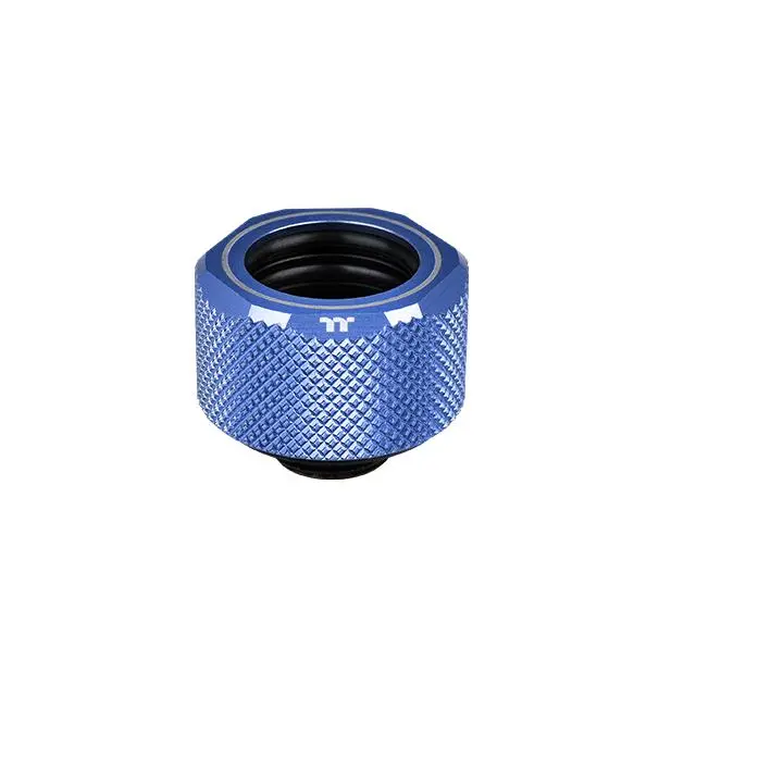 Pacific C-PRO G1/4 PETG Flexible Water Hose, 16mm OD Compression Fitting Tube - Blue