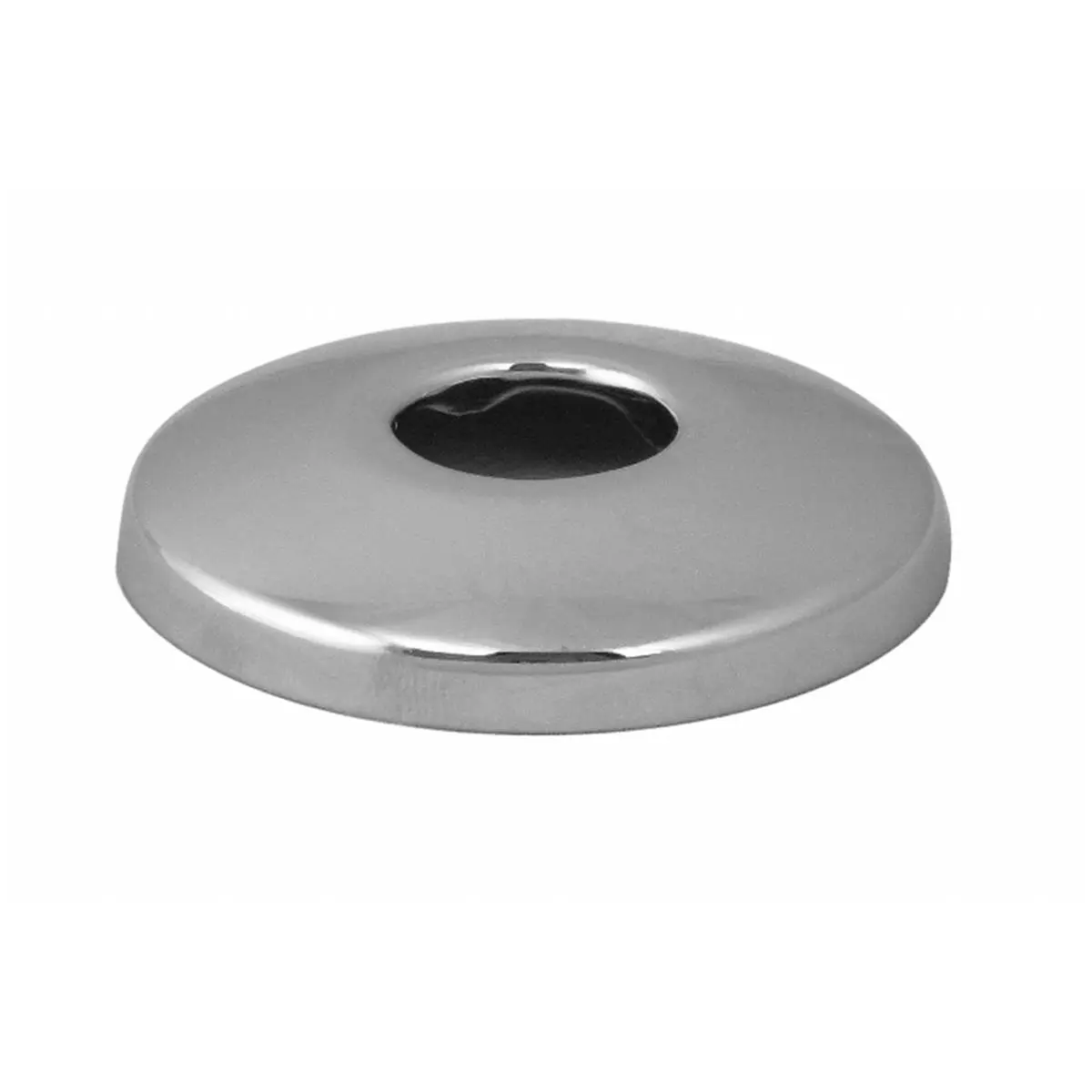 Westbrass Mechanical Hardware IPS Pipe Sure Grip Flange - 0.5 in. IPS, Low Pattern, PVD Polished Brass, 13/16 in. ID, 2-1/2 in. OD