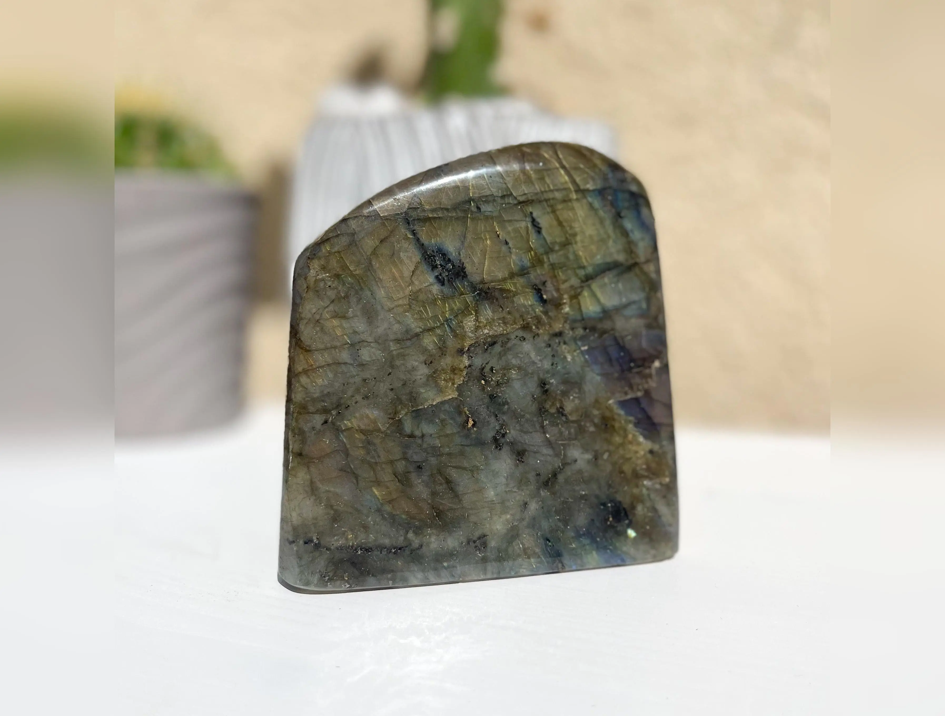 High Quality Labradorite Freeform Stone - C