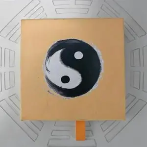 Tai Chi Bagua Feng Shui Storage Box - Taoist Talisman & Amulet Storage Box, Energy Gathering & Blessing, Evil Warding