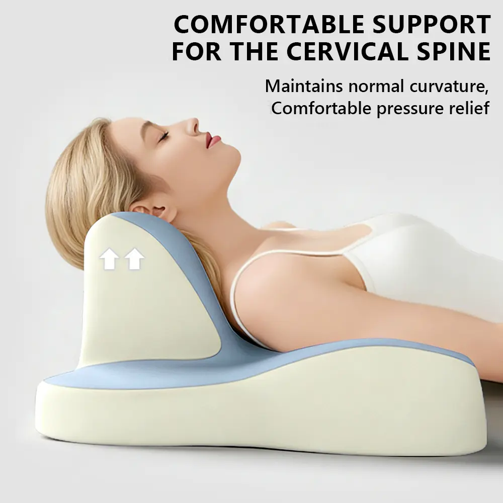 AmoridAge Home Soft Wedge Pillow - Comfortable Bedding Accessory for Relaxation, Reading, Sleeping, Pillows For Sleeping