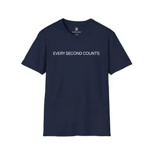The Bear Every Second Counts T-shirt, Softstyle Unisex. For lovers of the show, Chicagoland, and The Original Beef