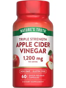 Apple Cider Vinegar 1200 mg Capsules