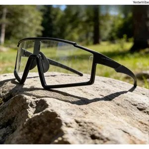 Functional Non-Prescription Photochromic Sunglasses - Large Frame, UV Sun Protection Shades (Pack of 4) for Cycling, Outdoor Activities