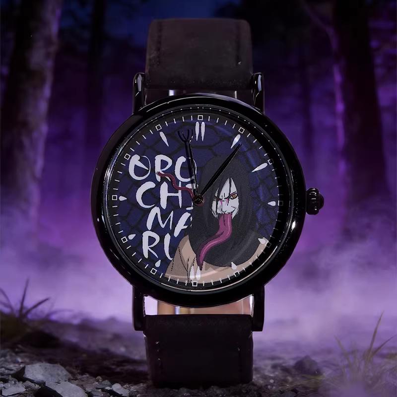 MINISO Naruto Shippuden "Bonds of Shinobi" Mystery Watch Blind Box,Cute Collectible Anime Watch ,Retro Stylish Cute Design  Trendy Watch,Cartoon Gift for Fans Kids Students Adults,Holiday Gift Birthday Gift,Single Box/Whole Set