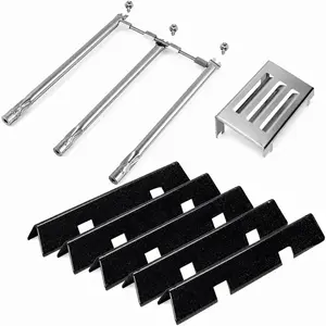 Grill Replacement  for Weber Spirit II 300 Series, GS4 Spirit 2 E310 E320 S310 S320 , 7636 67046 Flavorizer Bars, 69787 Burner Tubes, 67060 Heat Deflector Kit for Weber Spirit II E-310