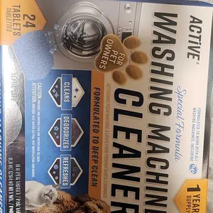 ACTIVE Washing Machine Cleaner for Pet Owners Enzymatic Deep Clean Descaler