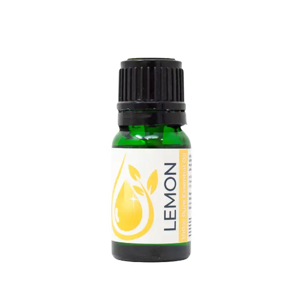 Lemon Essential Oil 10ml – 100% Pure, Cold Pressed, Citrus Scent, Natural Aromatherapy Oil for Diffuser, Cleaning, DIY & More