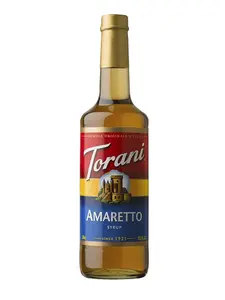 Torani Amaretto Syrup 25.4 oz - Premium Original Flavor Since 1925 - Torani Brand Sweetener
