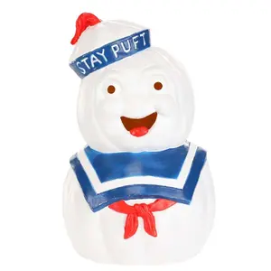 12" Ghostbusters Light Up Stay Puft Pumpkin Decoration