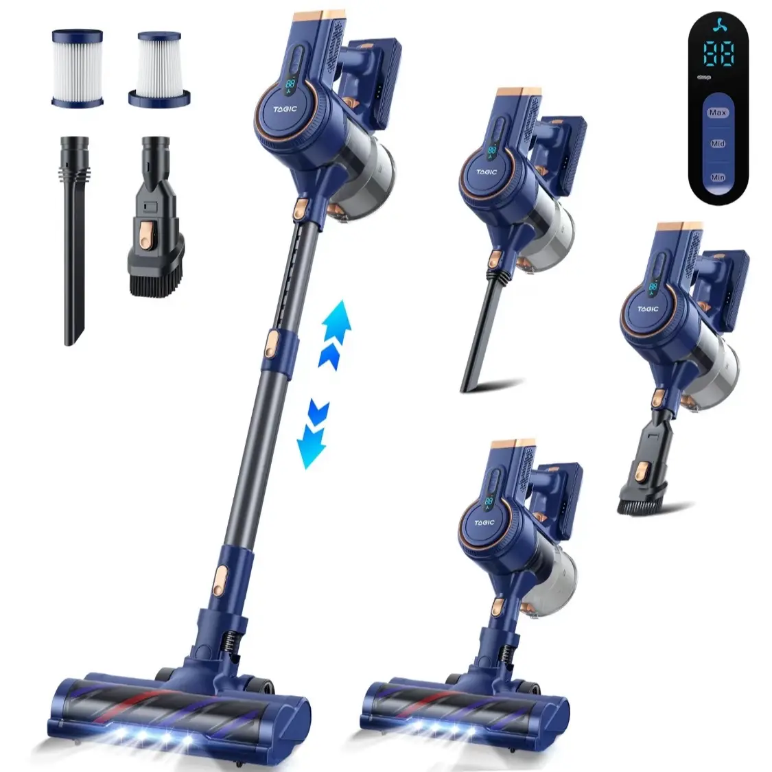 Tagic Cordless Vacuum - Rechargeable robot pool
