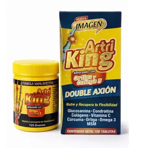 Artriking Tablets and Gel Supplement Vitamin Antioxidant for Joint Health 100 Tablets & 125g Gel Dietary Supplement - Healthcare