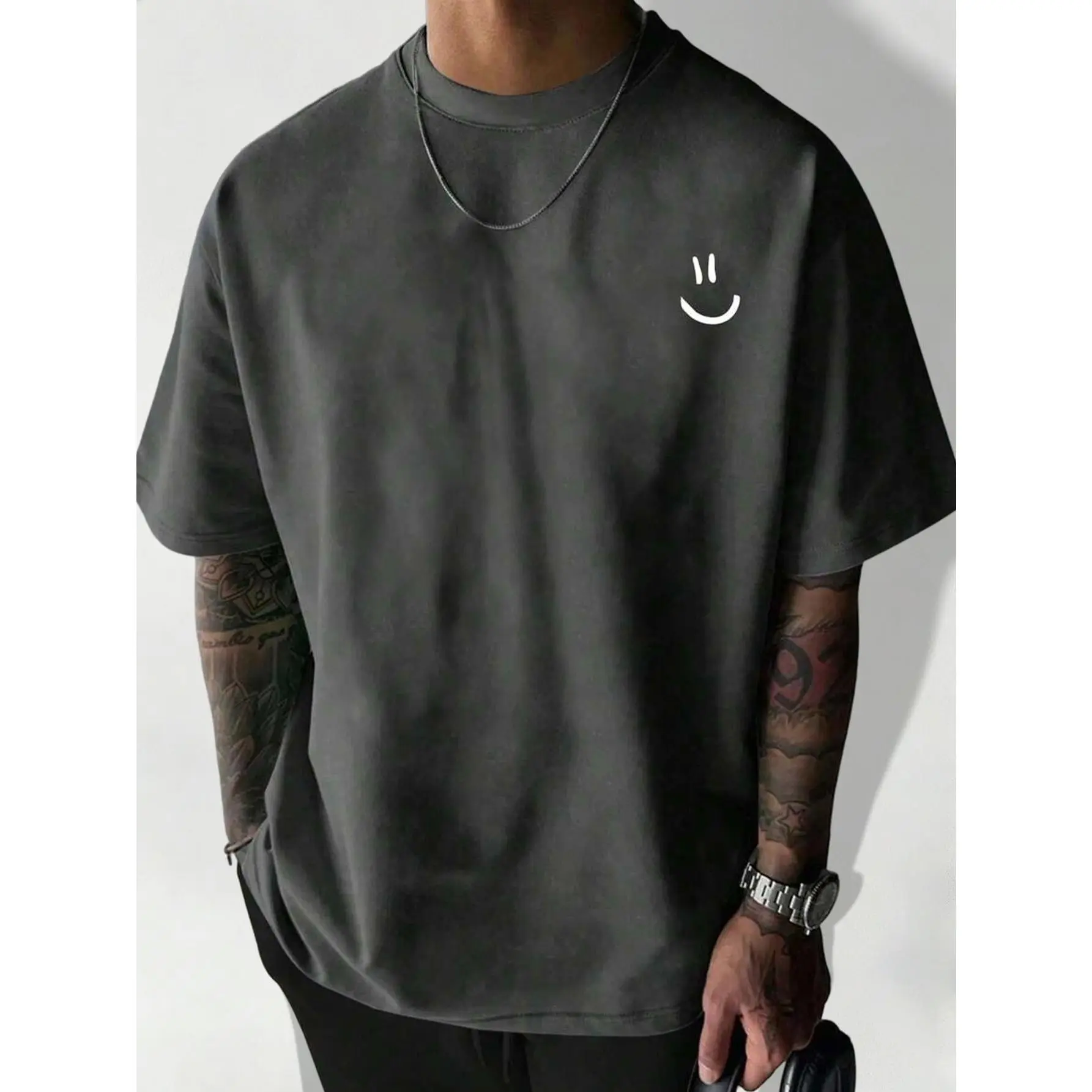 Boys/Teens Casual Loose Sleeve T-Shirt Sports Street Style Cool Versatile Fashion Trendy Comfortable Outdoor Size 8-16 Years