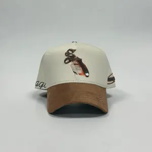 Premium high quality Hat S beige and brown ninety hats original