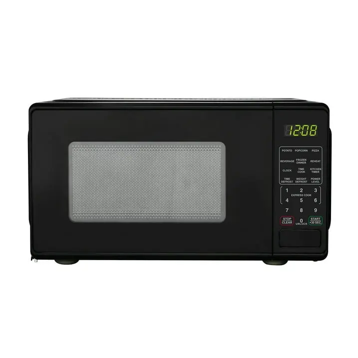 Mainstays 0.7 Cu ft Countertop Microwave Oven, 700 Watts, Black, New Mainstays 0.7 Cu ft Countertop Microwave Oven, 700 Watts, Black, New
